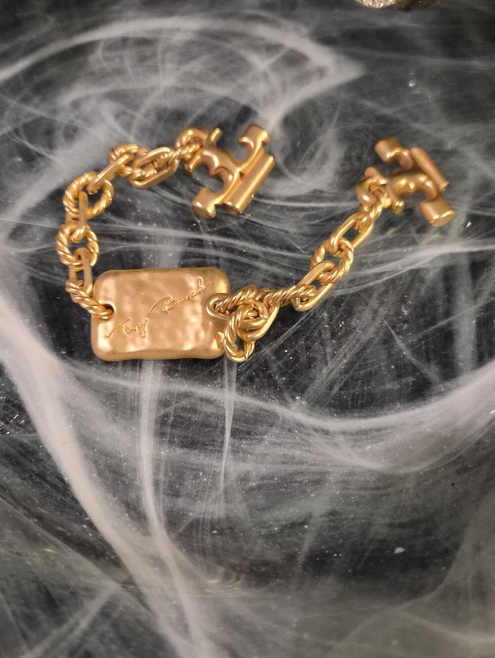 Tory Burch Logo Bracelet - Picture 2 of 5